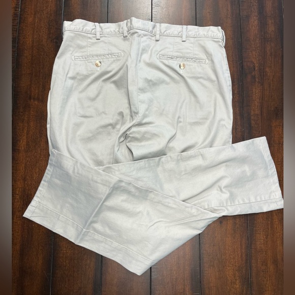Peter Millar Gray Cotton Chino Pants - Picture 5 of 5
